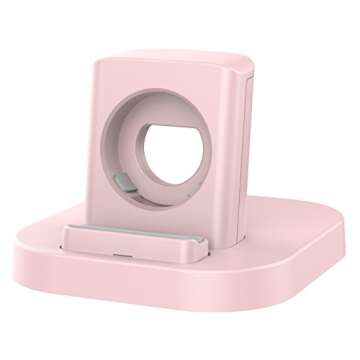 Beacoo Compatible for Apple Watch Stand with Nightstand Mode, Charging Dock Compatible with Apple Watch Series3/ Series2/Nike+/42mm/38mm Support Night Stand Mode (New Version)