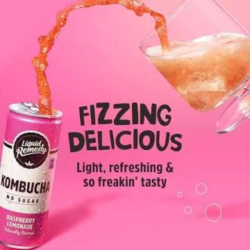 Liquid Remedy Kombucha: Sugar Free & Probiotic Drink