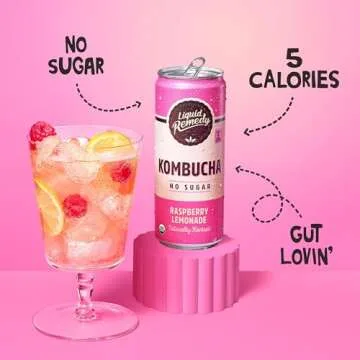 Liquid Remedy Kombucha: Sugar Free & Probiotic Drink