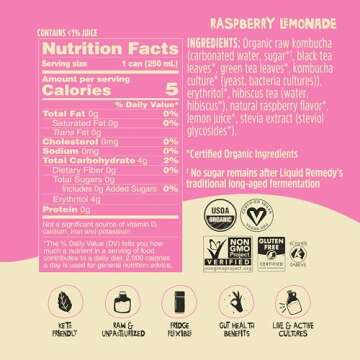 Liquid Remedy Kombucha: Sugar Free & Probiotic Drink