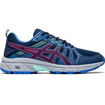 ASICS Gel-Venture® 7 Peacoat/Hot Pink 6.5 B (M)