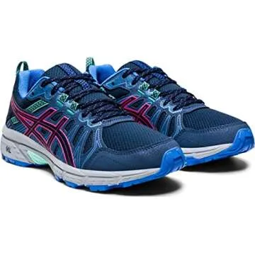 ASICS Gel-Venture® 7 Peacoat/Hot Pink 6.5 B (M)