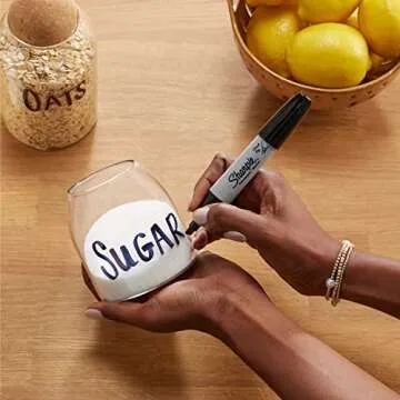 Sharpie Permanent Markers - Dual Black Chisel Tip Pack