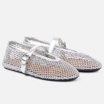 Stylish VOLEECE Women's Mesh Ballet Flats for All Occasions