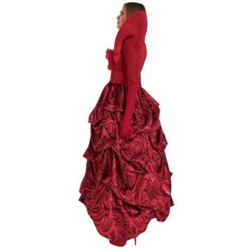 Party City Queen of Hearts Costume for Women - Disney Descendants 4 The Rise of Red Costume Comes wi...