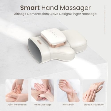 Zaza Hand Massager with Heat & Compression Therapy