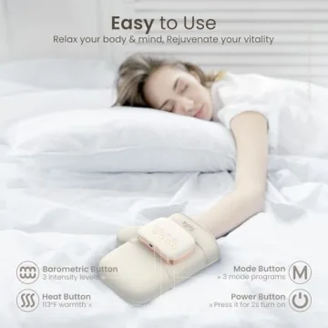 Zaza Hand Massager with Heat & Compression Therapy