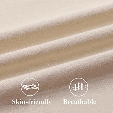 ZWJD 26x26 Chic Cotton Pillow Covers with Fringe