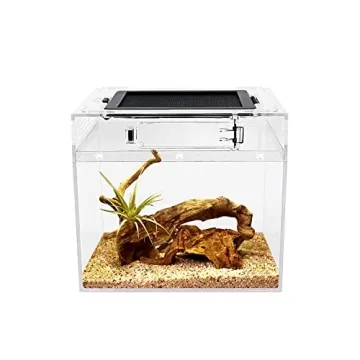 Reptile Growth Mini Reptile Terrarium - Ultimate Habitat for Your Loved Pets