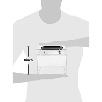 Reptile Growth Mini Terrarium - Perfect Enclosure for Various Pets