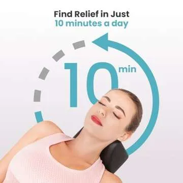 Lumia Wellness Occipital Release Tool, Cervical Pillow for Pivtol Therapy & TMJ Relief, Neck and Shoulder Relaxer, Neck Stretcher Traction Device