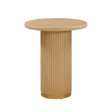 Tov Furniture Chelsea Natural Oak Wood Entry Table