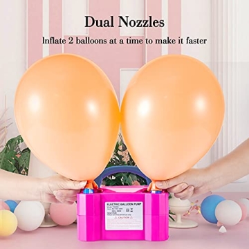 Fast DEMLA Portable Balloon Pump for Events and Parties