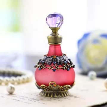 Elegant Crystal Perfume Bottle - Vintage Design - 25ml