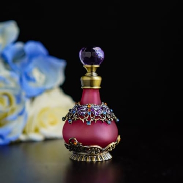 Elegant Crystal Perfume Bottle - Vintage Design - 25ml