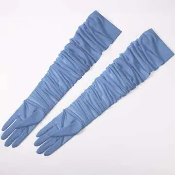 Stylish lasuroa Women's Long Gloves for Elegance