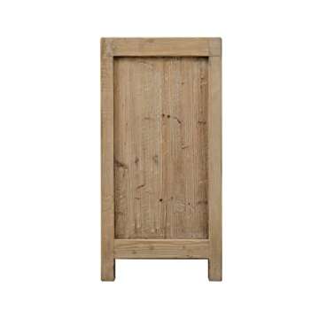 Artissance Natural Reclaimed Wood Indoor Shandong w/4 Drawers & 4 Doors, Buffet Storage Cabinets for Entryway Sideboard