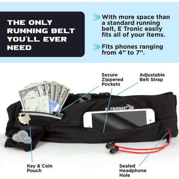 E Tronic Edge Running Belt