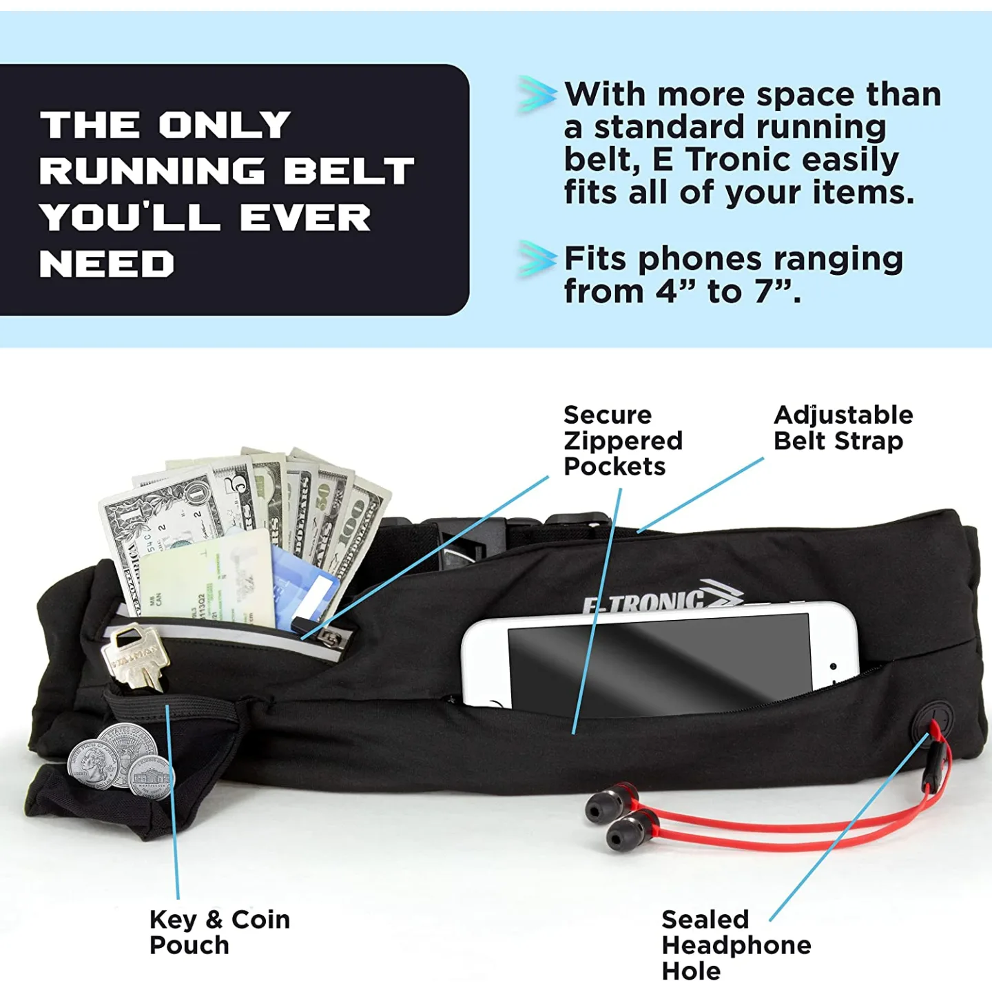 E Tronic Edge Running Belt