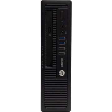 HP EliteDesk 800 G1 Mini PC & 23.8" Monitor - Renewed