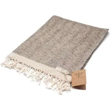 Luxurious SMYRNA Turkish Cotton Hand Towels - Set of 2