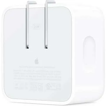 Apple 35W Dual USB-C Power Adapter for Quick Charging