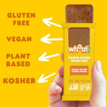 Whoa Dough Edible Cookie Dough Bars - Gluten-Free & Vegan Treats