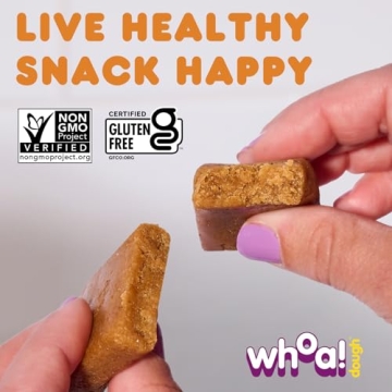 Whoa Dough Edible Cookie Dough Bars - Gluten-Free & Vegan Treats