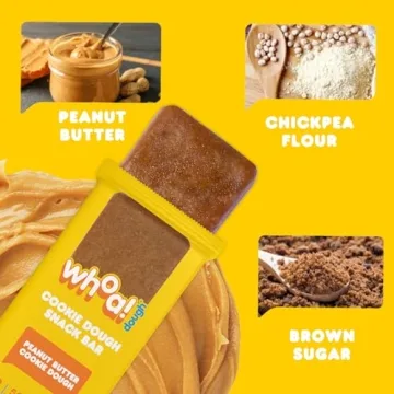 Whoa Dough Edible Cookie Dough Bars - Gluten-Free & Vegan Treats