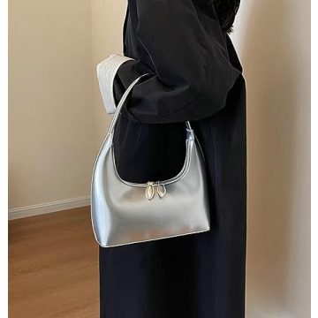 Chic Red Underarm Bag for Stylish Women - Perfect Gift 2024