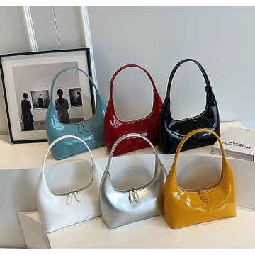 Chic Red Underarm Bag for Stylish Women - Perfect Gift 2024