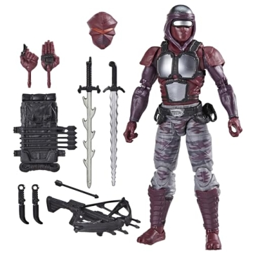 G.I. Joe Classified Series #121 Night-Creeper Action Figure - Collectible Ninja with 10 Accessories