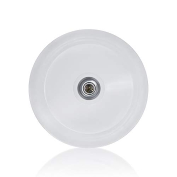 17-inch White Outdoor Gooseneck Barn Light - Stylish Illumination