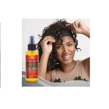 C-22 adhesive solvent by Walker Tape C22 Solvent 4 Oz Spray For Lace Wigs & Toupees