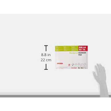 Transotype Bleed Proof Alcohol Marker Pad - 50 Sheets