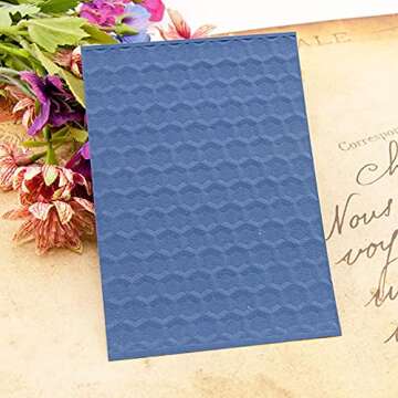 PUPUZAO Plastic Embossing Folder for Card Making & Scrapbooking