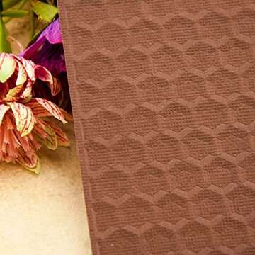 PUPUZAO Hexagon Embossing Folder for Crafts