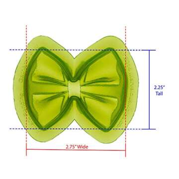Marvelous Molds Gathered Bow Silicone Mold for Cake Decorating with Fondant, Gum Paste and More