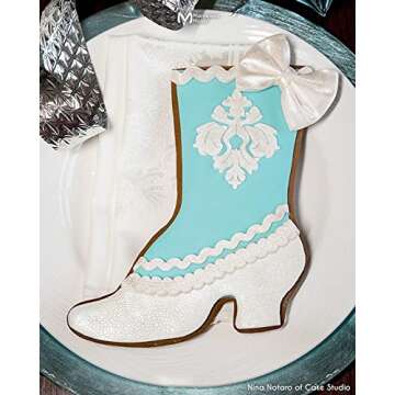 Marvelous Molds Gathered Bow Silicone Mold for Cake Decorating with Fondant, Gum Paste and More