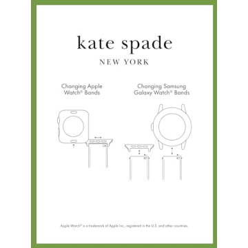 Kate Spade Stainless Steel Apple Watch Band for Women