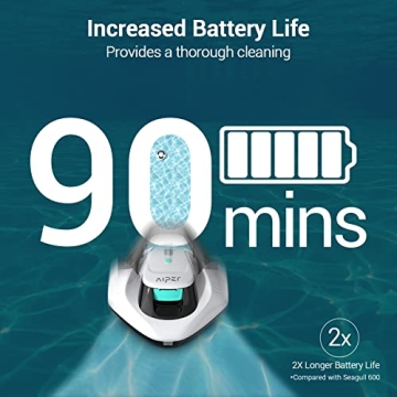 Aiper Cordless Robotic Pool Cleaner for Flat Pools