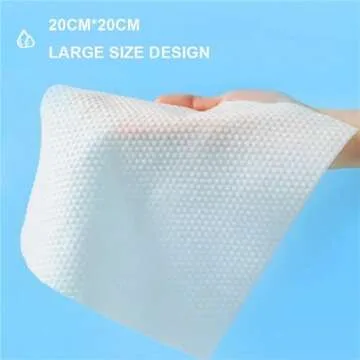 Super Absorbent Daily Clean Towel,The Super Absorbent Daily Clean Towel, Multi-Purpose Daily Face Towels Dry And Wet Use, Disposable Face Towels for Drying Face, Extra Thick Super Soft (5Pcs)