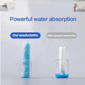 Super Absorbent Daily Clean Towel,The Super Absorbent Daily Clean Towel, Multi-Purpose Daily Face Towels Dry And Wet Use, Disposable Face Towels for Drying Face, Extra Thick Super Soft (5Pcs)