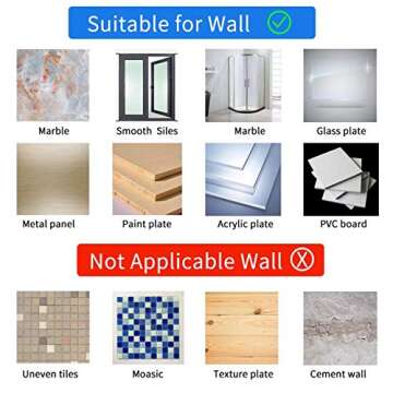 Stylish GERZWY Wall Hooks Adhesive for Towel Hanging