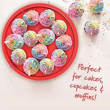 Versatile 9" Round Cake Carrier | Easy Transport & Storage