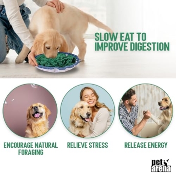 Engaging Adjustable Snuffle Mat for All Dogs - Fun Feeding Solution