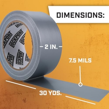 Lockport Heavy Duty Duct Tape - 5-Pack for All Projects