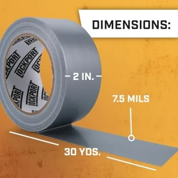 Lockport Heavy Duty Duct Tape - 5-Pack for All Projects