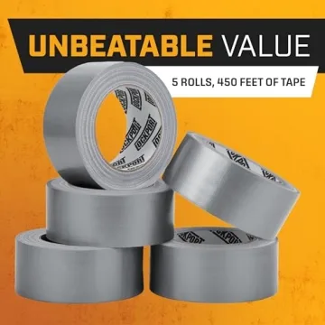 Lockport Heavy Duty Duct Tape - 5-Pack for All Projects