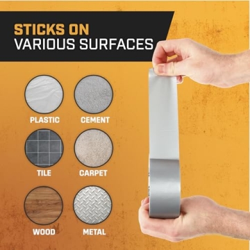 Lockport Heavy Duty Duct Tape - 5-Pack for All Projects